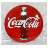 36IN. PORC. COCA-COLA BUTTON