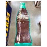 SST DIE CUT COCA-COLA BOTTLE SIGN