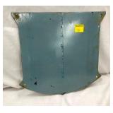 BACK VIEW PORC. MOBILGAS PUMP PLATE