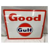 PORC. GOOD GULF PUMP PLATE