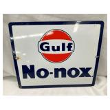 PORC. GULF NO-NOX PUMP PLATE