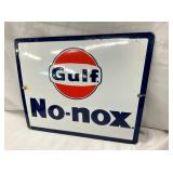 PORC. GULF NO-NOX PUMP PLATE