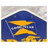 CLOSE UP VIEW W/GOODYEAR FLAG 