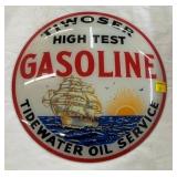 TIWOSER HIGH TEST GASOLINE GLOBE LENS 
