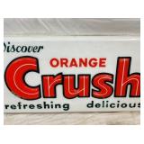 CLOSE UP VIEW EMB. CRUSH LETTERS 