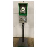 SINCLAIR GUM MACHINE ON STAND 