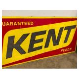 SELF FRAMED 94X47 KENT SIGN 