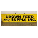 CROWN FEED & SUPPLY SIGN 