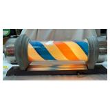  LIGHTED BARBER POLE 