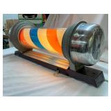 28IN. LIGHTED BARBER POLE 