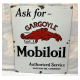 SSP MOBILOIL GARGOYLE SIGN