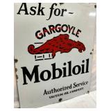 SSP MOBILOIL GARGOYLE SIGN