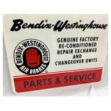 CLOSE UP VIEW AIR BRAKES SIGN 