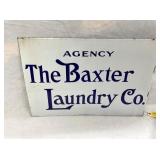 SIDE 2 BAXTER LAUNDRY CO. SIGN 