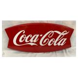 COCA-COLA FISHTAIL SIGN 