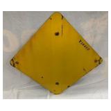 BACKVIEW PORC. HOSPITAL SIGN 