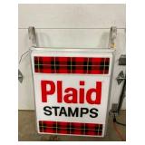 SIDE 2 PLAID STAMPS  CAN SIGN 