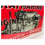 SST GRAYMARINE ENGINE & BOAT SIGN 