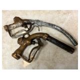 2 BUCKEYE GAS PUMP NOZZLES 