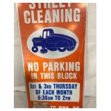 CLOSE UP HEAVY ALUMINUM SIGN 12X24 