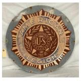 SST AMERICAN LEGION SIGN 