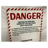 1972 SST DANGER SIGN 