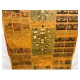 CARDBOARD MOBIL LUBRICATION CHART 