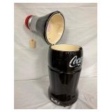 HOT/COLD COKE BOTTLE THERMOS W/LIFT TOP 
