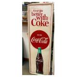 THINGS GO BETTER W/COKE SIGN 