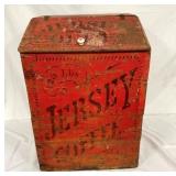 LG. WOODEN 120LBS. JERSEY COFFEE BOX