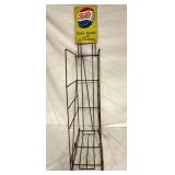 PEPSI DRINK RACK W/SIGN
