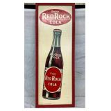 ENJOY RED ROCK COLA MASONITE SIGN