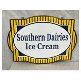PORC. SOUTHERN DAIRIES ICE CREAM SIGN