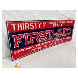 SST EMB. FIRST AID SIGN