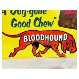 CLOSE UP VIEW W/BLOODHOUND DOG