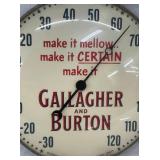 CLOSE UP VIEW WHISKEY THERM. 