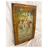 SELF FRAMED SIGN MEASURES 21X30