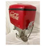FRONT VIEW EMB. COCA-COLA DISPENSER