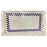 PORC. CHECKERBOARD PANEL SIGN