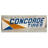 CONCORDE TIRES SELF FRAMED SIGN