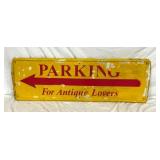 16X50 PARKING SELF FRAMED SIGN