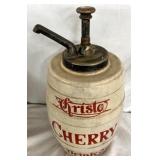 CLOSE UP VIEW TOP CHERRY DISPENSER 