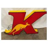 KANGAROO "K" CAN SIGN 