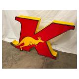KANGAROO "K" CAN SIGN 
