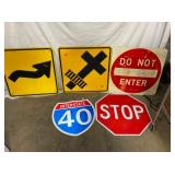 VARIOUS STREET SIGNS 
