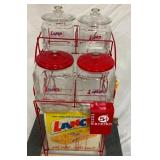 CLOSE UP VIEW W/5 CENT HONOR BOX