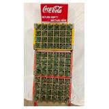 COCA-COLA BOTTLE RACK W/CARRIERS