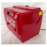 CLOSE UP VIEW CONTEMPORARY COKE RADIO