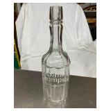 SAM THOMPSON WHISKEY BOTTLE 
