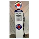 AMERICAN GAS GAS PUMP W/GLOBE 